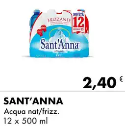 Iper Tosano SANT'ANNA Acqua nat/frizz. offerta