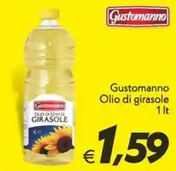 Iper Super Conveniente Gustomanno Olio di girasole offerta
