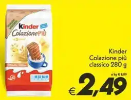 Iper Super Conveniente Kinder Colazione più classico offerta