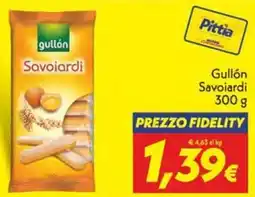 Iper Super Conveniente Gullón Savoiardi offerta