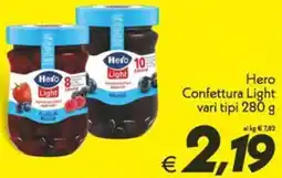 Iper Super Conveniente Hero Confettura Light offerta