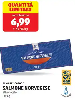ALDI Almare seafood salmone norvegese affumicato offerta