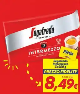 Iper Super Conveniente Segafredo Intermezzo offerta