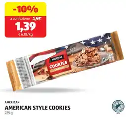 ALDI American style cookies offerta