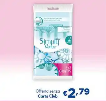 Acqua & Sapone GILLETTE Simply Venus offerta