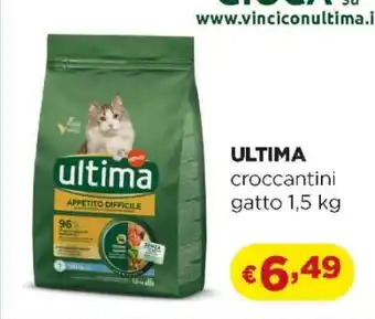 Acqua & Sapone ULTIMA croccantini gatto 1,5 kg offerta