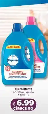 Acqua & Sapone NAPISAN ADDITIVO DISINFETTANTE offerta