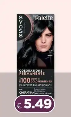 Acqua & Sapone SYOSS BY PALETTE offerta