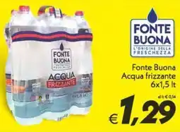 Iper Super Conveniente Fonte Buona Acqua frizzante offerta