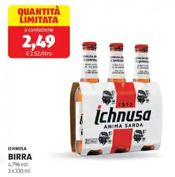 ALDI Ichnusa birra offerta