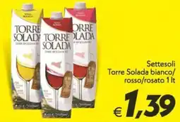 Iper Super Conveniente Settesoli Torre Solada bianco/ rosso/rosato offerta
