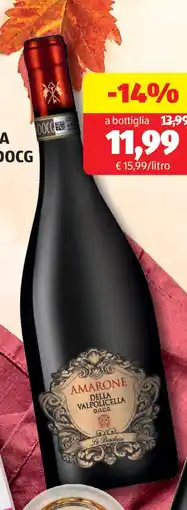 ALDI Le barchesse amarone della valpolicella docg offerta