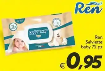 Iper Super Conveniente Ren Salviette baby offerta