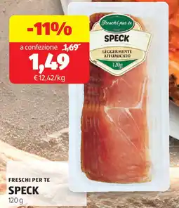 ALDI Freschi per te speck offerta