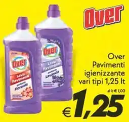 Iper Super Conveniente Over Pavimenti igienizzante offerta