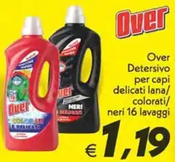 Iper Super Conveniente Over Detersivo per capi delicati lana/ colorati/ neri offerta