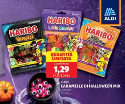 ALDI Haribo caramelle di halloween mix offerta