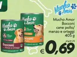 Iper Super Conveniente Mucho Amor Bocconi cane pollo/ manzo e ortaggi offerta