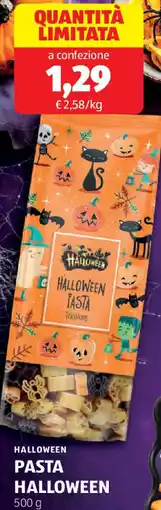 ALDI Halloween pasta halloween offerta