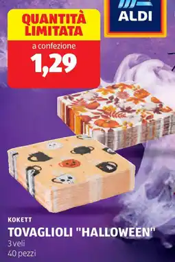 ALDI Kokett tovaglioli "halloween" offerta