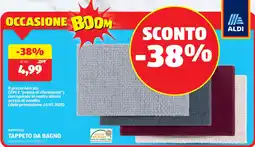ALDI Novitesse tappeto da bagno offerta