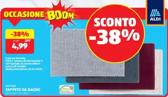 ALDI Novitesse tappeto da bagno offerta