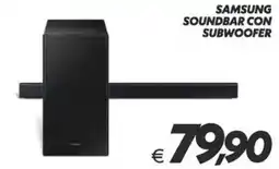 Iper Super Conveniente Samsung soundbar con subwoofer offerta