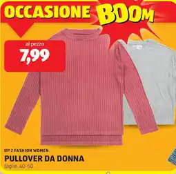 ALDI Up 2 fashion women pullover da donna offerta