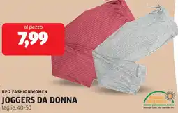 ALDI Up 2 fashion women joggers da donna offerta
