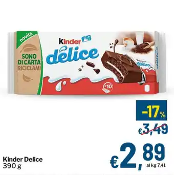 Qui Discount Kinder Delice offerta