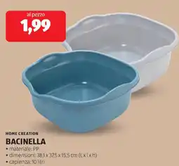 ALDI Home creation bacinella offerta