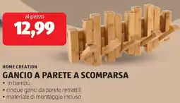 ALDI Home creation gancio a parete a scomparsa offerta