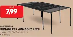 ALDI Home creation ripiani per armadi 2 pezzi offerta