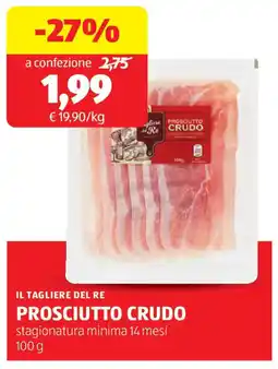 ALDI Il tagliere del re prosciutto crudo offerta