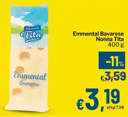 Qui Discount Emmental Bavarese Nonna Tita offerta