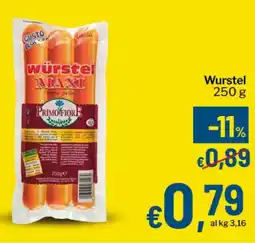 Qui Discount Wurstel offerta