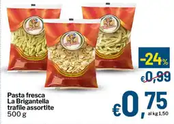 Qui Discount Pasta fresca La Brigantella trafile offerta
