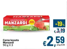 Qui Discount Carne lessata Manzardi offerta