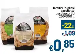 Qui Discount Tarallini Pugliesi sacchetto offerta