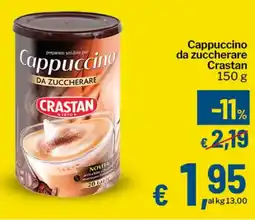 Qui Discount Cappuccino da zuccherare Crastan offerta