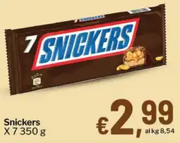 Qui Discount Snickers x7 offerta