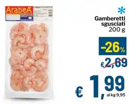 Qui Discount AraDeA Gamberetti sgusciati offerta