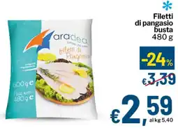 Qui Discount Filetti di pangasio busta offerta