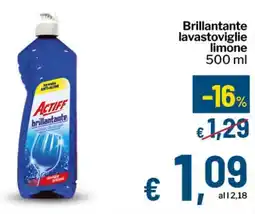 Qui Discount Brillantante lavastoviglie limone offerta
