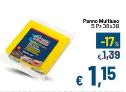 Qui Discount Panno Multiuso 5 Pz 38 x 38 offerta
