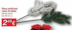 KiK Fiore artificiale ramo di abete offerta