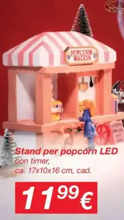 KiK Stand per popcorn LED offerta