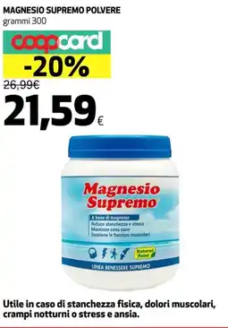 Coop Magnesio supremo polvere offerta