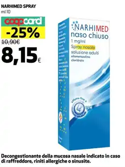 Coop Narhimed spray offerta