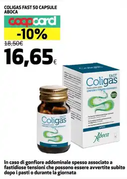Coop Coligas fast 50 capsule ABOCA offerta